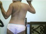 preggo girl in webcam snapshot 8