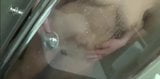 Pareja compartiendo una ducha, semen en las tetas snapshot 5