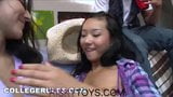 Wild College Orgy, Featuring Asian Cowgirl Alina Li snapshot 2