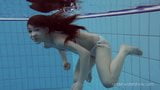 Roxalana Cheh sexy redhead underwater snapshot 3