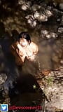 Devska apprend la douche dorée à la rivière snapshot 5