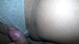 Cuckold hubby rubbing his small cock against hotwife’s pussy! snapshot 5