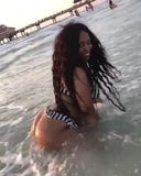 Twerking in the Ocean by the Pier snapshot 2