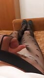 Sissy cum in pantyhose snapshot 6