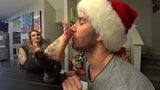 Mrs. Clause Has Her INCREDIBLE Nylon Soles Licked HD PREVIEW snapshot 8
