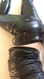 The tight feeling of my new leather pants I snapshot 9