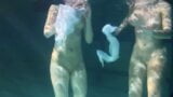 Mihalkova and Siskina and other babes underwater naked snapshot 12