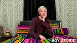 Solo twink jax marnell perfora culo con juguete y masturba polla snapshot 3