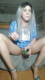 Sexy crossdresser Angel Sapphire snapshot 9