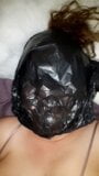 Big tit slut plastic bag breath play snapshot 14