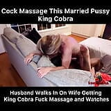 Memek king cobra dipijat sama pria lain sambil dipijat snapshot 16