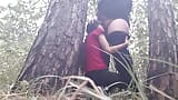 We hid under a tree from the rain and we had sex to keep warm - Lesbian-illusion snapshot 5