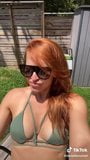 Danielle Moinet AKA Summer Rae in a bikini outsiode snapshot 2