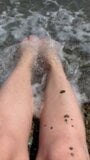 Amateur Outdoors Showing Feet snapshot 12