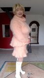 Charlene Pink Mohair Dress 2 snapshot 2