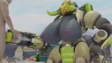 Overwatch Hentai - Orisa Compilation snapshot 4