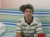 Adorable young amateur Brice Summers jerks off and cums solo snapshot 8