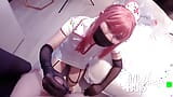 Chainsaw Man, Makima Nurse cosplayer Handjob, Blowjob Japanese Cosplay snapshot 15