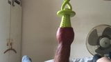 Sunday Stretch Session - foreskin with rubber toy snapshot 9