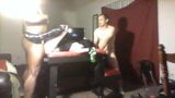 Cuckold luvs jackn n giving his woman to the dominant BBC bu snapshot 2