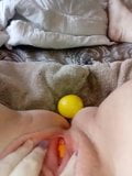 BBW slut nympho-Birthing an Orange 2 snapshot 4