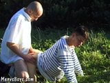 022 - aventura sexual gay al aire libre de un joven seductor snapshot 18