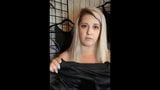 Busty Youtuber trying different bras on her fat tits snapshot 16