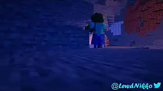 Minecraft Porno-Sex Zombie fickt Typen - Lewdnkko, Minecraft Jenny ...