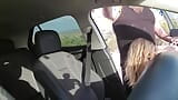 Pregnant Slut Fucked on a Backroad snapshot 10