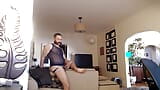 Bushy Mustache Daddy Wank and Cum - Blast from the Past snapshot 2