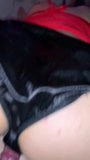 big ass in black satin panties snapshot 8