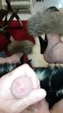 foot faggot with fur mules snapshot 9