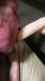 Dildo in mouth snapshot 2