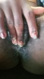 Hairy black girl hasn't shaved in months snapshot 1