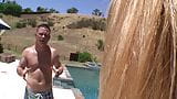 Hot blonde lifeguard with big firm tits gets her smooth shaved pussy fucked snapshot 2