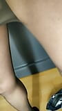 My legs and no eggs in soft Pantyhose snapshot 8