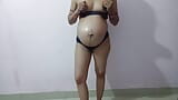 Desi Indian pregnant New wife Nude snapshot 7