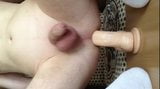Huge dildo in my asshole with hot close view snapshot 7
