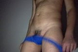 SEXY TWINK WITH BLUE SPEEDO snapshot 5