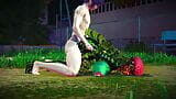เย็ดแตงโมในสวนสาธารณะ : สาวสัตว์ประหลาดเฮนไต snapshot 14