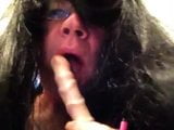 Sucking dildo snapshot 7