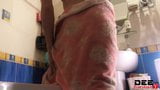 Dirty Tattoo Pervert Jerks Cock In Bathroom While Washing snapshot 16