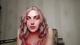 Bella ragazza faccia carina culona modella travestito cosplayer amatoriale sissy effeminato snapshot 18