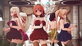 MMD R-18 Аниме-девушки сексуально танцуют, клип 346 snapshot 7