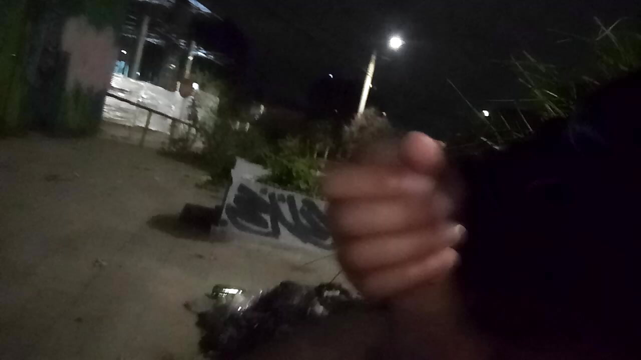Paja en la calle