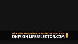 Lifeselector - follando pequeña morena SolaZola en escenarios - primer plano snapshot 20