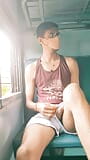 Seks gay desi India di kereta umum snapshot 8