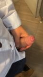 Horny at work with slimy dick in pants snapshot 9