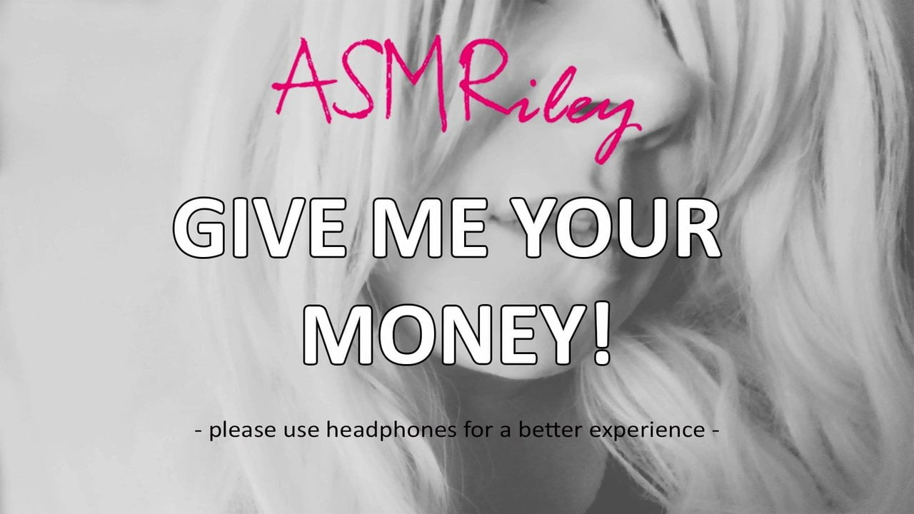 EroticAudio – ASMR Give Me Your Money! Findom
