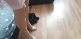 Nuove calze per la crema in scarpe da nudo snapshot 1